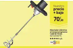Leroy Merlin Home - mezclador eléctrico arrangue progresivo 1,200 w 75 nm oferta