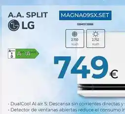 Tien 21 Lg - a.a. split oferta