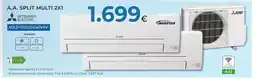 Tien 21 Mitsubishi electric - a.a. split multi 2x1 oferta