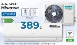 Tien 21 Hisense - a.a. split kc35lr03 oferta