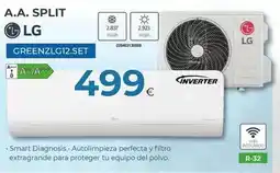 Tien 21 Lg - a.a. split greenzlg12.set oferta