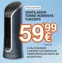 Expert Rowenta - ventilador torre vu6220f0 oferta