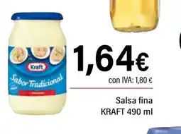 Cash Ifa KRAFT Salsa fina oferta