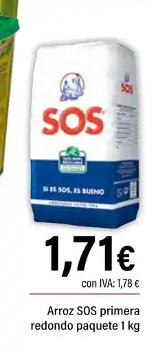 Cash Ifa SOS Arroz primera redondo paquete oferta