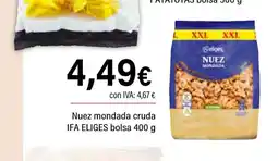 Cash Ifa IFA ELIGES Nuez mondada cruda oferta