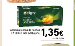 Cash Ifa IFA ELIGES Aceituna rellena de anchoa oferta