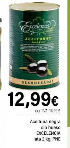 Cash Ifa EXCELENCIA Aceituna negra sin hueso oferta