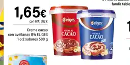 Cash Ifa IFA ELIGES Crema cacao con avellanas oferta