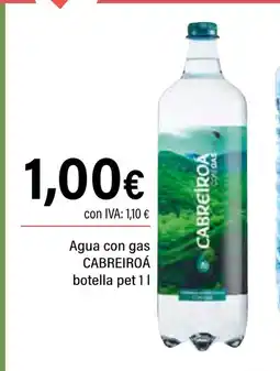 Cash Ifa CABREIROÁ Agua con gas oferta