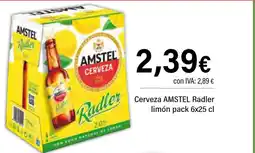 Cash Ifa AMSTEL Cerveza Radler limón oferta