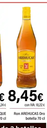 Cash Ifa AREHUCAS Ron Oro oferta