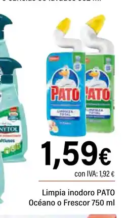 Cash Ifa PATO Limpia inodoro Océano o Frescor oferta