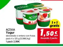 Hiper Usera ACTIVIA Yogur oferta