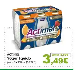 Hiper Usera ACTIMEL Yogur líquido oferta