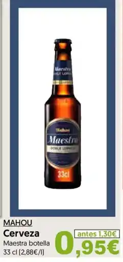 Hiper Usera MAHOU Cerveza oferta