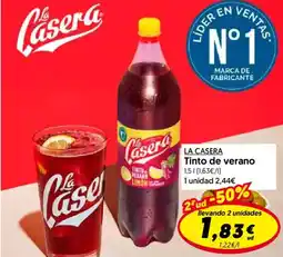 Hiper Usera LA CASERA Tinto de verano oferta