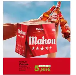 Hiper Usera MAHOU Cerveza 5 estrellas oferta
