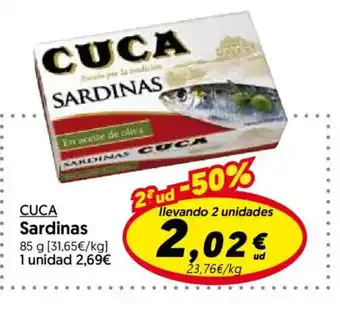 Hiper Usera CUCA Sardinas oferta