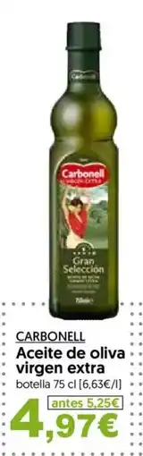 Hiper Usera CARBONELL Aceite de oliva virgen extra oferta