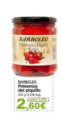 Hiper Usera BAMBOLEO Pimientos Piquillo oferta