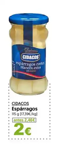 Hiper Usera CIDACOS Espárragos oferta
