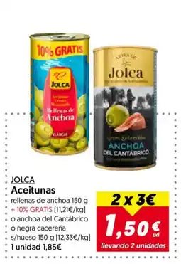Hiper Usera JOLCA Aceitunas oferta