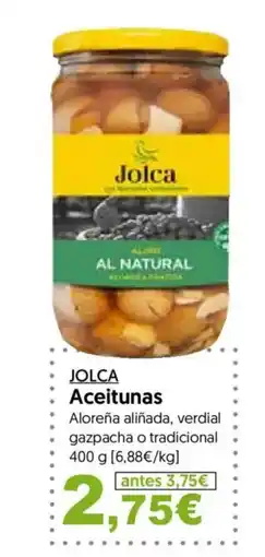 Hiper Usera JOLCA Aceitunas oferta