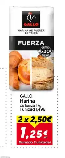 Hiper Usera GALLO Harina oferta