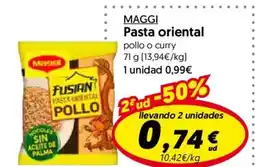 Hiper Usera MAGGI Pasta oriental oferta
