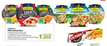 Hiper Usera CARRETILLA Platos preparados oferta