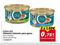 Hiper Usera PURINA ONE Alimento húmedo para gatos oferta
