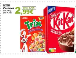 Hiper Usera NESTLÉ Cereales trix oferta