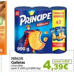 Hiper Usera PRÍNCIPE Galletas oferta
