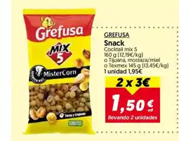 Hiper Usera GREFUSA Snack oferta