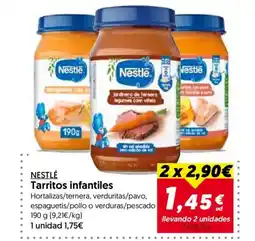 Hiper Usera NESTLÉ Tarritos infantiles oferta