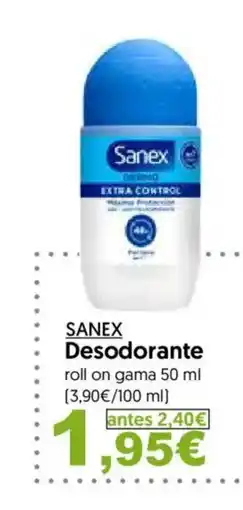 Hiper Usera SANEX Desodorante oferta