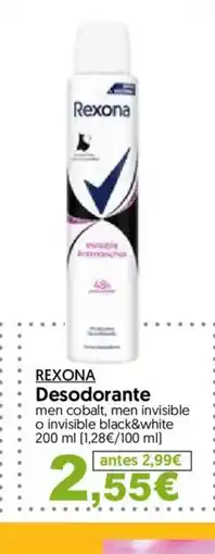 Hiper Usera REXONA Desodorante oferta