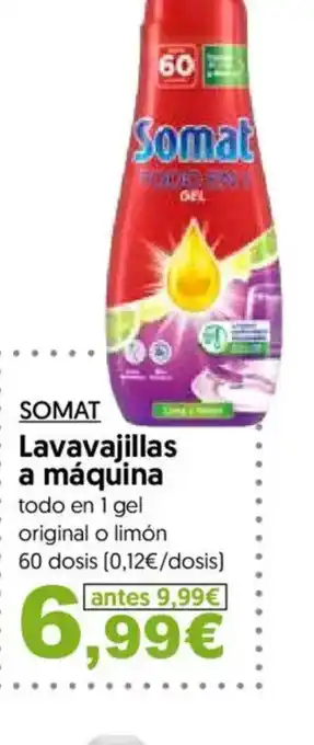 SOMAT Lavavajillas a máquina