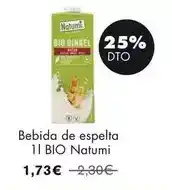 NaturaSí Bio - bebida de espelta oferta