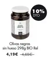 NaturaSí Bio - olivas negras sin hueso oferta