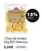 NaturaSí Natursoy - chips de lentejas oferta