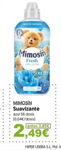Hiper Usera MIMOSÍN Suavizante oferta