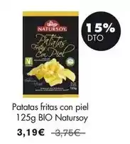 NaturaSí Natursoy - patatas fritas con piel oferta