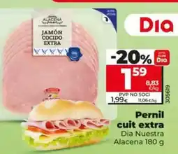 Dia Dia nuestra alacena - jamón cocido extra oferta
