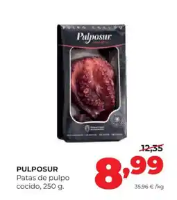 Alimerka PULPOSUR Patas de pulpo cocido oferta