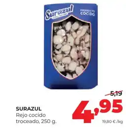 Alimerka SURAZUL Rejo cocido troceado oferta