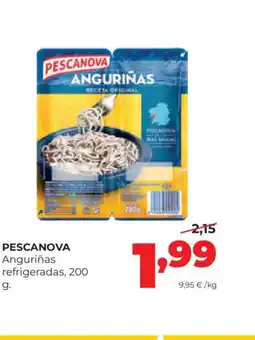 Alimerka PESCANOVA Anguriñas refrigeradas oferta