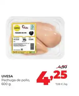 Alimerka UVESA Pechuga de pollo oferta