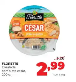 Alimerka FLORETTE Ensalada completa césar oferta