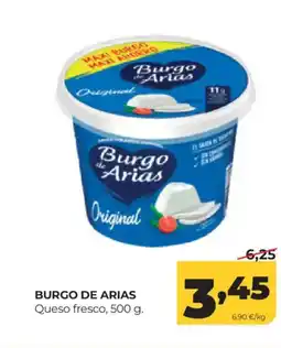 Alimerka BURGO DE ARIAS Queso fresco oferta